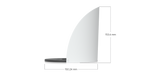 Ubiquiti UACC-G6-DOME-WS | G6 Dome Wall Spacer – White