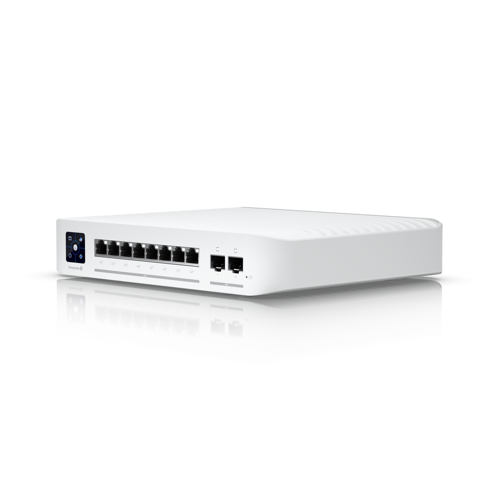 Ubiquiti USW-ENT-8-POE | UniFi Enterprise 8 PoE | 40 Gbps Switch – Default Title