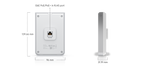 Ubiquiti U6-IW | UniFi 6 In‑Wall | WiFi 6 | GbE | PoE – Default Title