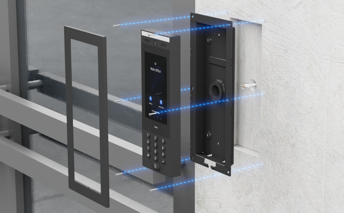 Ubiquiti UAC-INTERCOM-FM | Intercom Flush Mount – Default Title