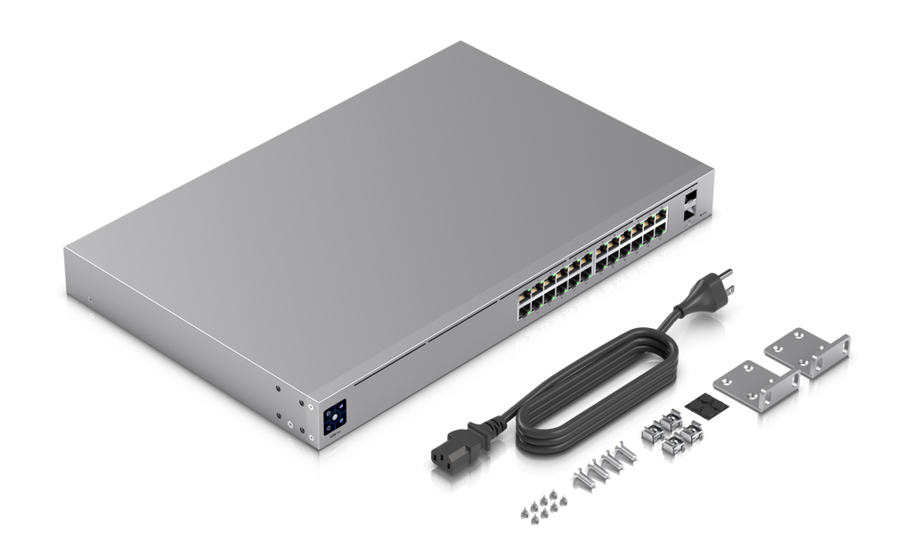 Ubiquiti USW-PRO-24 | UniFi Switch Pro 24 | 44 Gbps Switch – Default Title