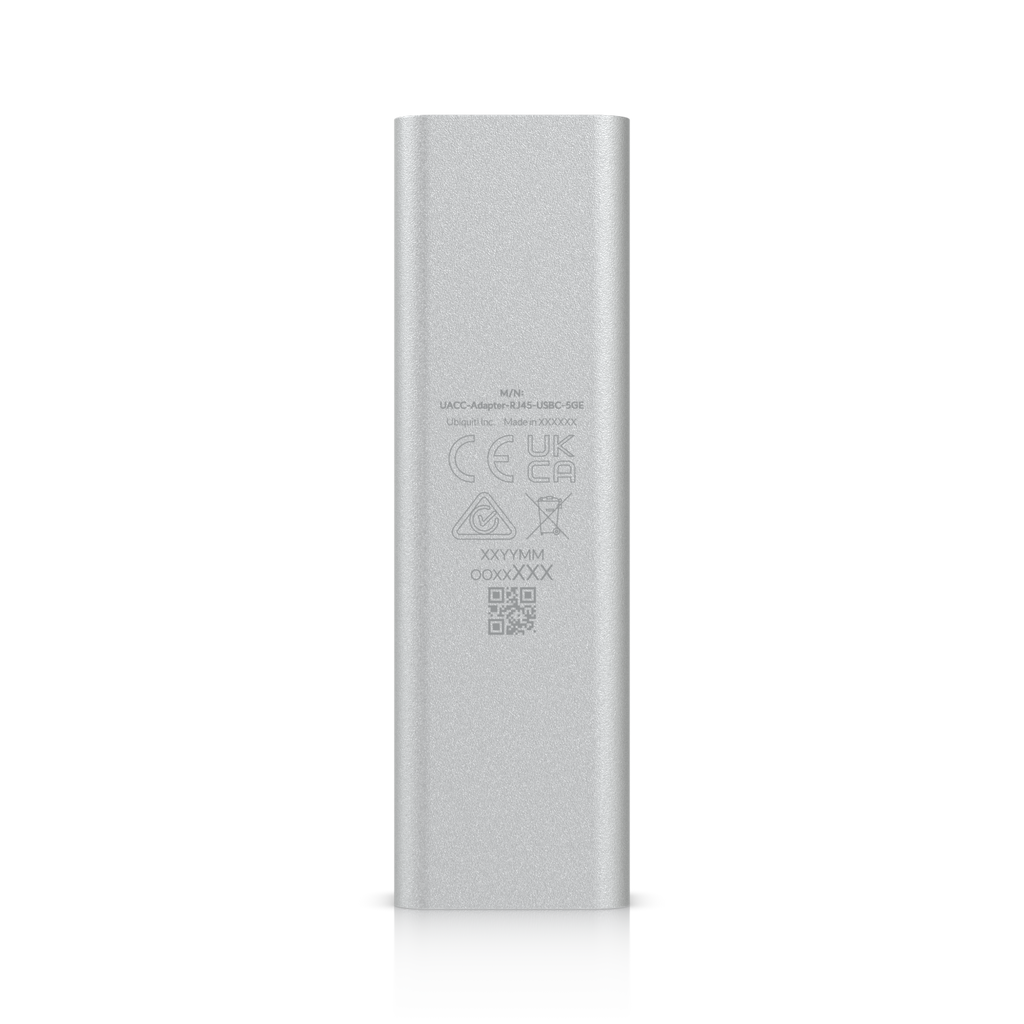 Ubiquiti ADAPTER-RJ45-USBC5GE | 5G Ethernet Adapter (USB‑C) – Default Title