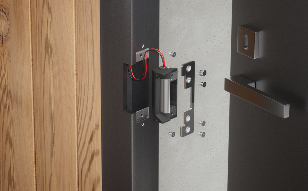 Ubiquiti UA-LOCK-ELECTRIC | UniFi Electric Door Lock – Default Title