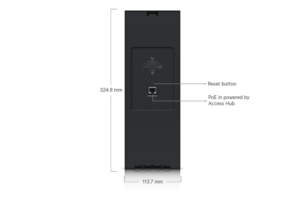 Ubiquiti UA-G3-INTERCOM | UniFi Access Intercom G3 – Default Title