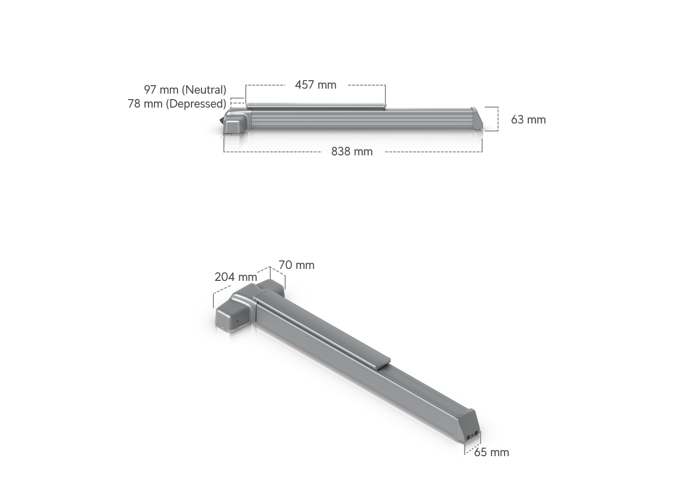 Ubiquiti UACC-PANICBAR | Door Access Panic Bar – Default Title