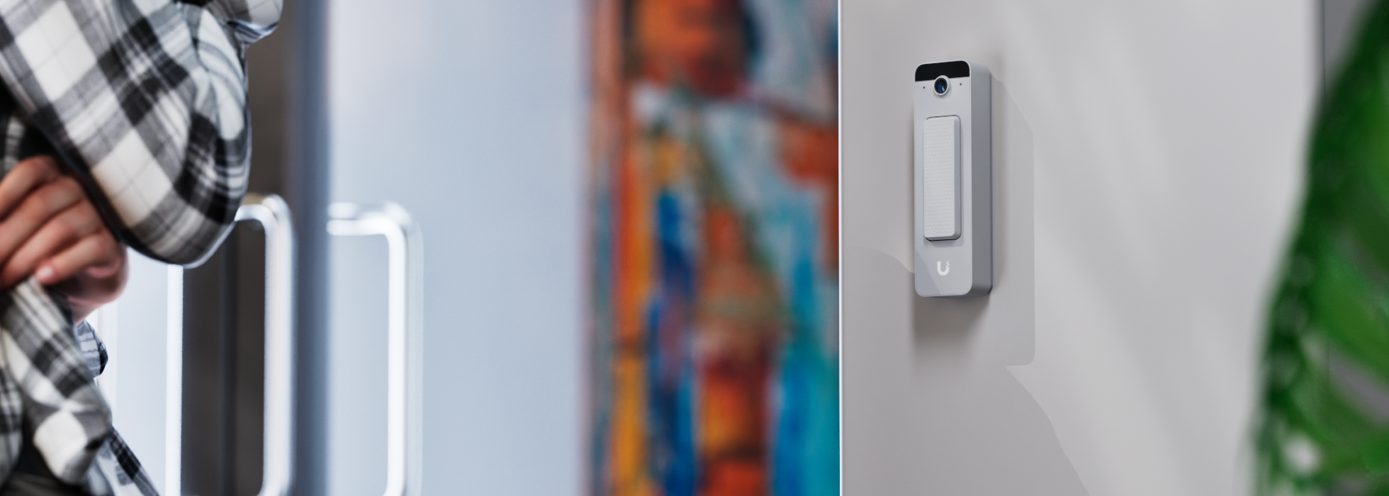 Ubiquiti UVC-DOORBELL-LITE | Doorbell Lite | 5MP | IPX5 | PoE – White