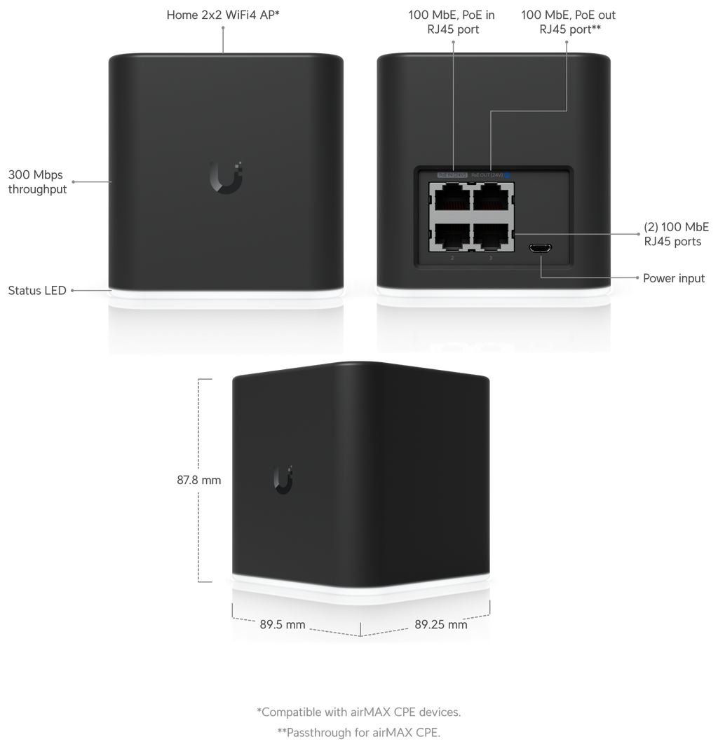 Ubiquiti ACB-ISP | airCube ISP AP – Default Title