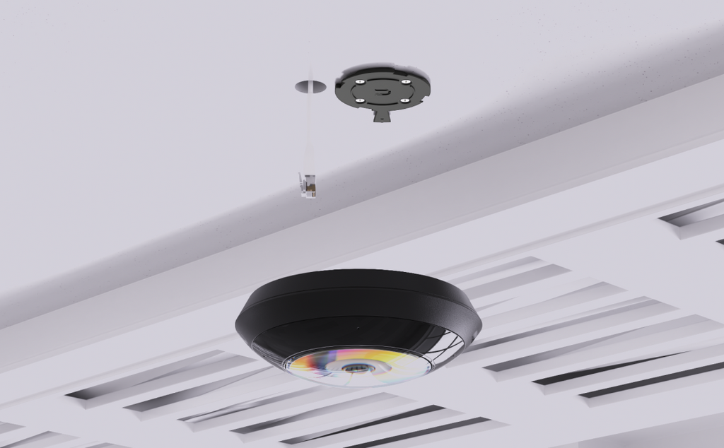Ubiquiti UVC-AI-360 | AI 360 Camera | 2K | IPX4 (While Covered) | PoE – White