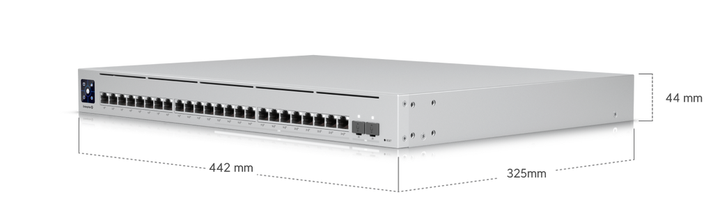 Ubiquiti USW-ENT-24-POE | UniFi Enterprise 24 PoE | 62 Gbps Switch – Default Title