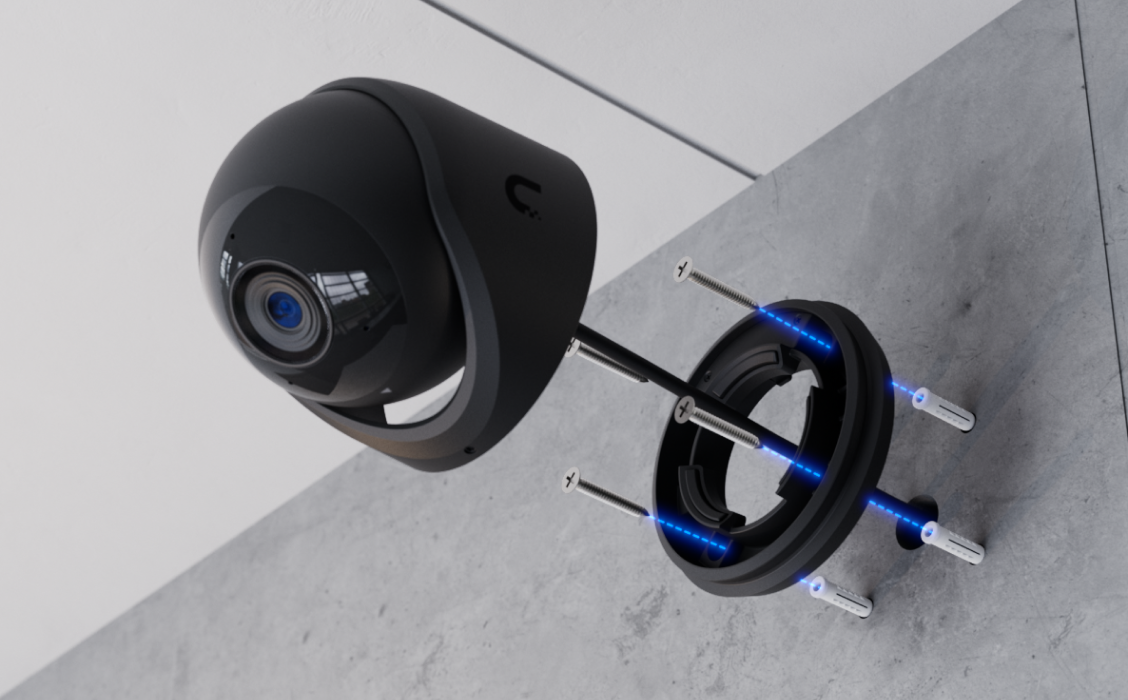 Ubiquiti UVC-G6-TURRET | G6 Turret Camera | 4K | IP66 | PoE – White
