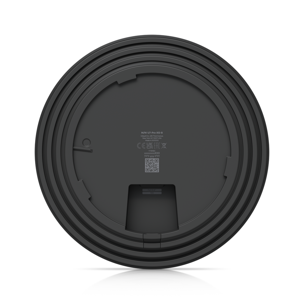 Ubiquiti U7-PRO-XG | UniFi U7 Pro XG | WiFi 7 | 10 GbE | PoE+ – Black