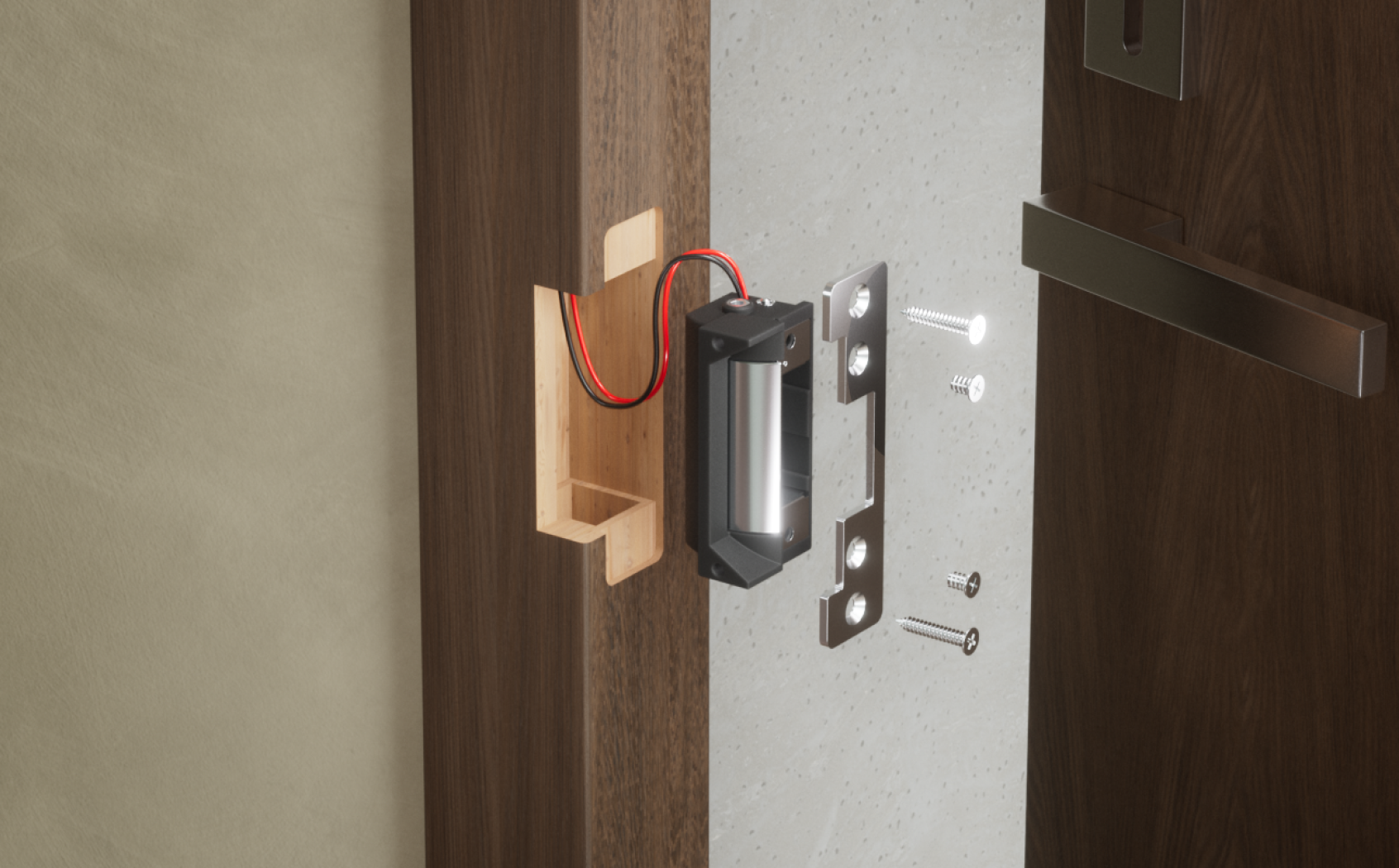 Ubiquiti UA-LOCK-ELECTRIC | UniFi Electric Door Lock – Default Title