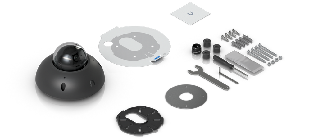 Ubiquiti UVC-G6-DOME | G6 Dome Camera | 4K | IP66 | PoE – White