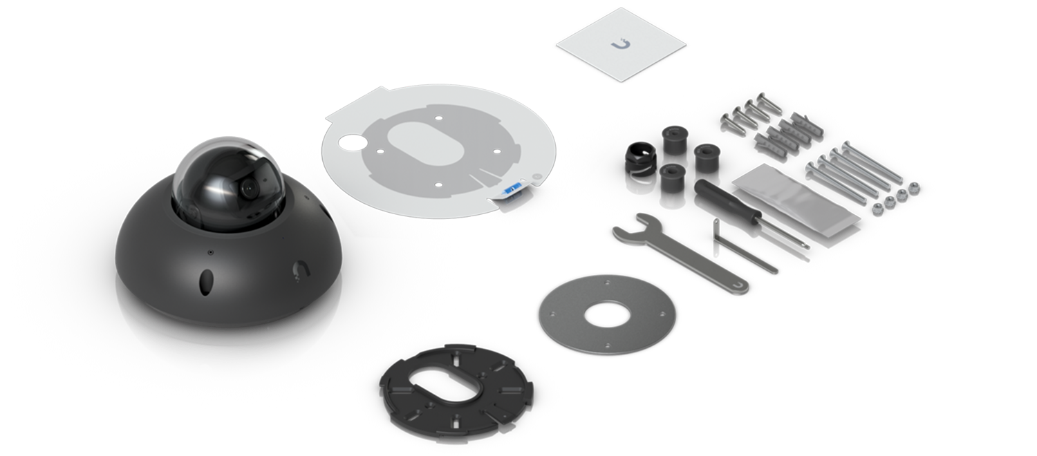 Ubiquiti UVC-G6-DOME | G6 Dome Camera | 4K | IP66 | PoE – White