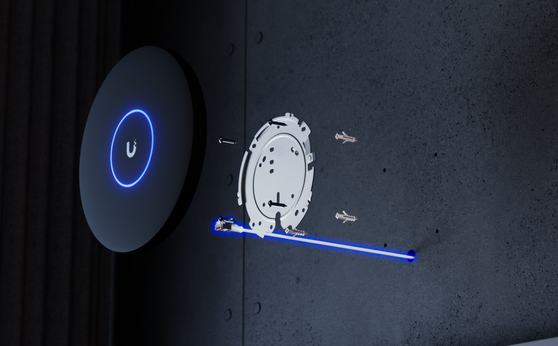 Ubiquiti U7-PRO-XGS | UniFi U7 Pro XGS | WiFi 7 | 10 GbE | PoE++ – Black