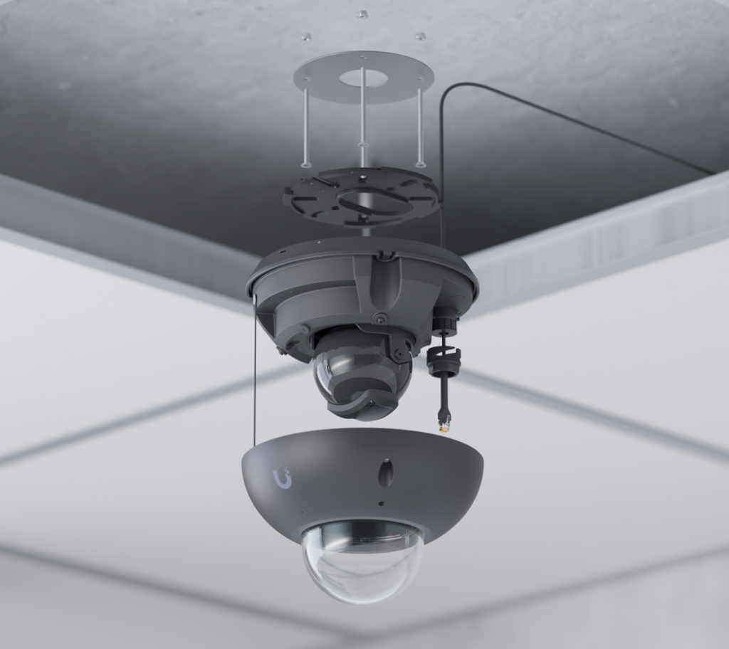 Ubiquiti UVC-G6-DOME | G6 Dome Camera | 4K | IP66 | PoE – White
