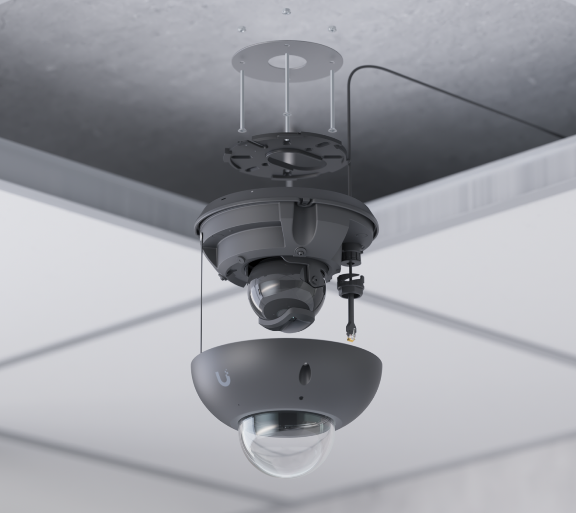 Ubiquiti UVC-G6-DOME | G6 Dome Camera | 4K | IP66 | PoE – White