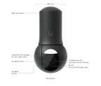 Ubiquiti UVC-G5-PTZ | G5 PTZ Camera | 2K | IP66 | 2x Optical – Black