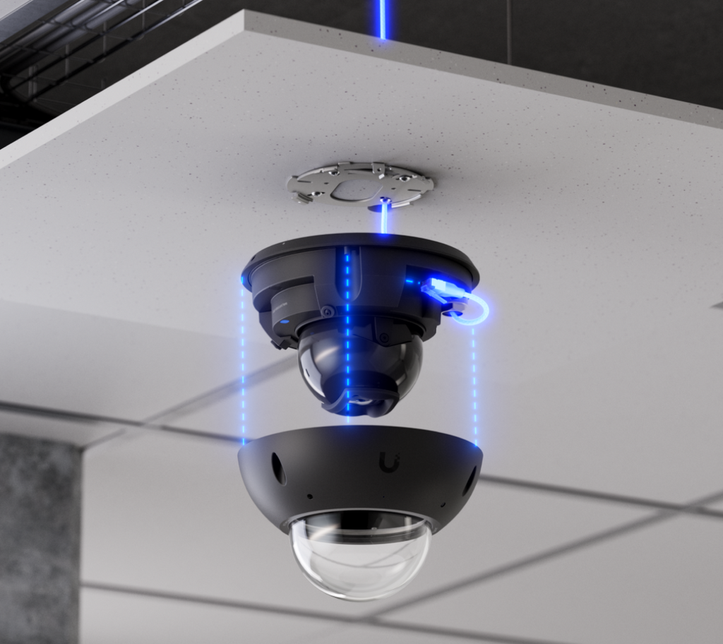 Ubiquiti UVC-G6-PRO-DOME | G6 Pro Dome Camera | 4K | IP66 | 2.36x… – White