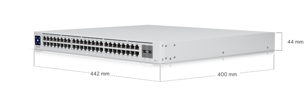 Ubiquiti USW-ENT-48-POE | UniFi Enterprise 48 PoE | 160 Gbps Switch – Default Title