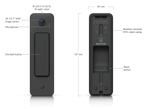 Ubiquiti UVC-DOORBELL-LITE | Doorbell Lite | 5MP | IPX5 | PoE – White