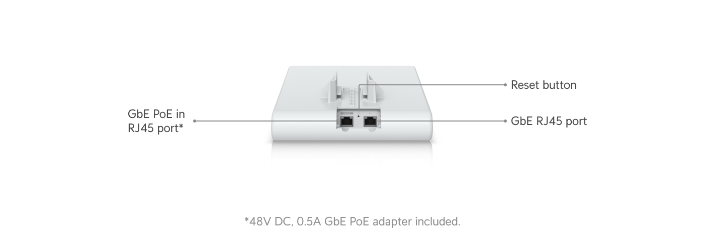 Ubiquiti U6-MESH-PRO | UniFi 6 Mesh Pro | WiFi 6 | GbE | PoE – Default Title