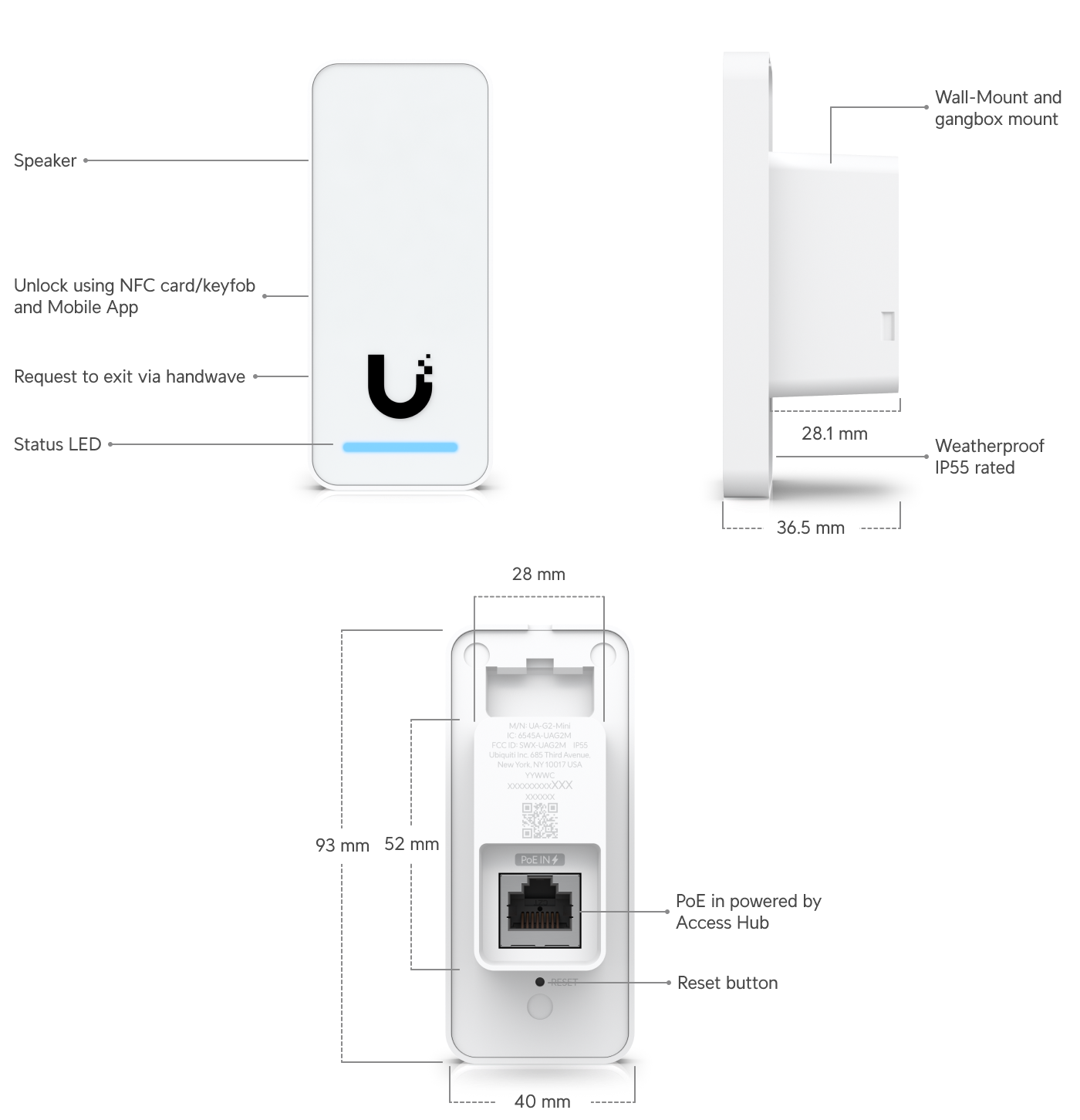 Ubiquiti UA-G2-SK | UniFi Access Starter Kit G2 – Default Title