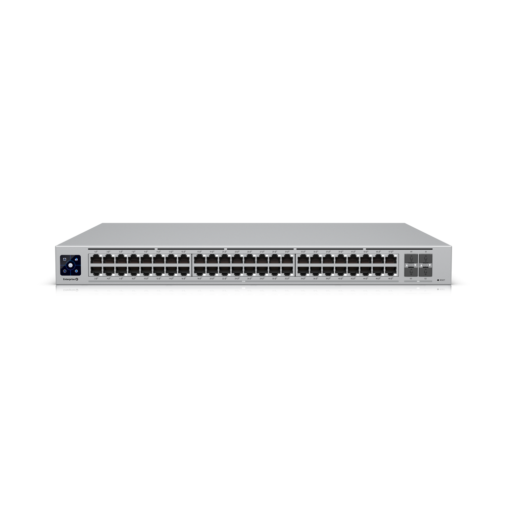 Ubiquiti USW-ENT-48-POE | UniFi Enterprise 48 PoE | 160 Gbps Switch – Default Title