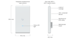 Ubiquiti U6-MESH-PRO | UniFi 6 Mesh Pro | WiFi 6 | GbE | PoE – Default Title