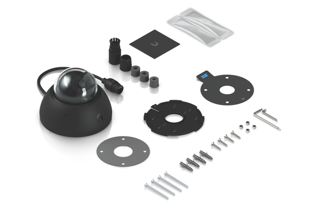 Ubiquiti UVC-AI-DOME | AI Dome Camera | 4K | IP66 | PoE – White