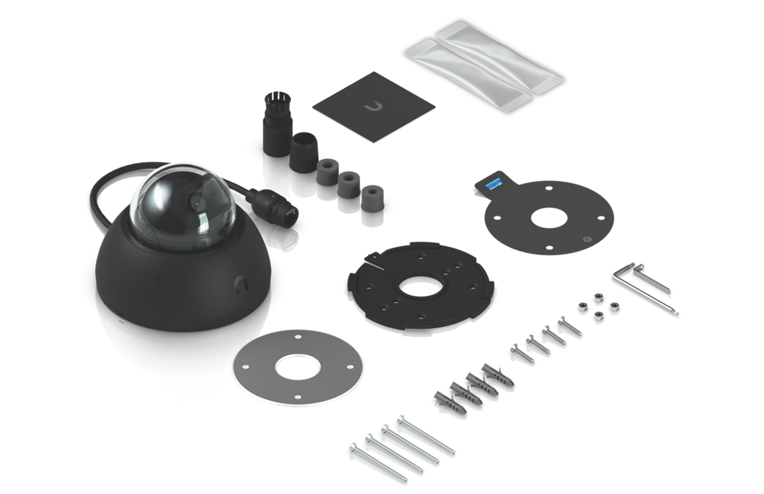 Ubiquiti UVC-AI-DOME | AI Dome Camera | 4K | IP66 | PoE – White