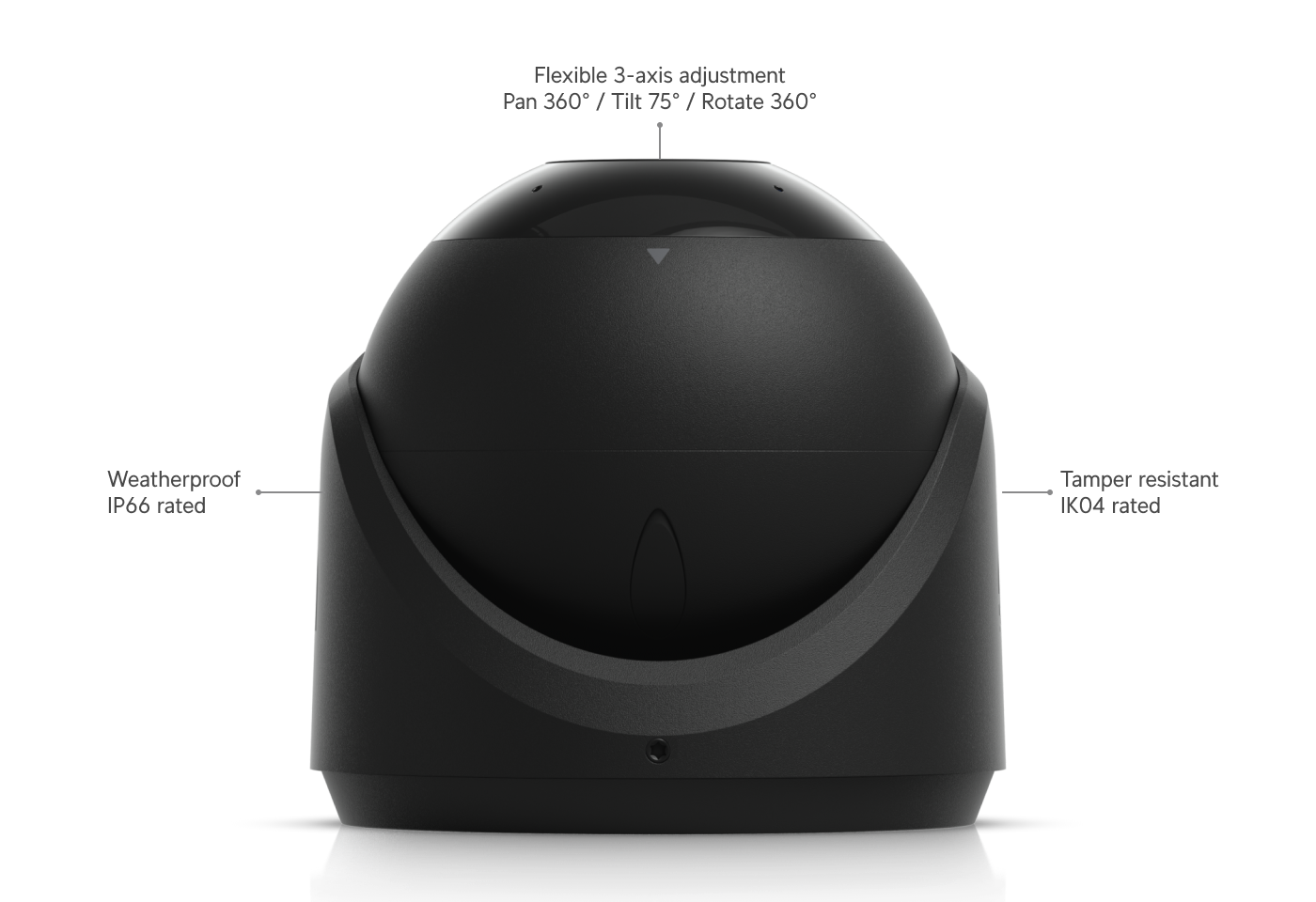 Ubiquiti UVC-G6-TURRET | G6 Turret Camera | 4K | IP66 | PoE – White