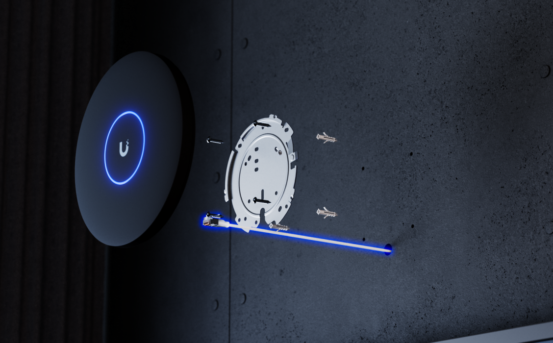 Ubiquiti U7-PRO-XG | UniFi U7 Pro XG | WiFi 7 | 10 GbE | PoE+ – Black