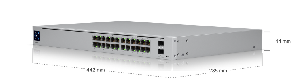 Ubiquiti USW-PRO-24 | UniFi Switch Pro 24 | 44 Gbps Switch – Default Title