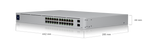 Ubiquiti USW-PRO-24 | UniFi Switch Pro 24 | 44 Gbps Switch – Default Title