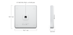 Ubiquiti U6-ENTERPRISE-IW | UniFi 6 Enterprise In‑Wall | WiFi 6E… – Default Title
