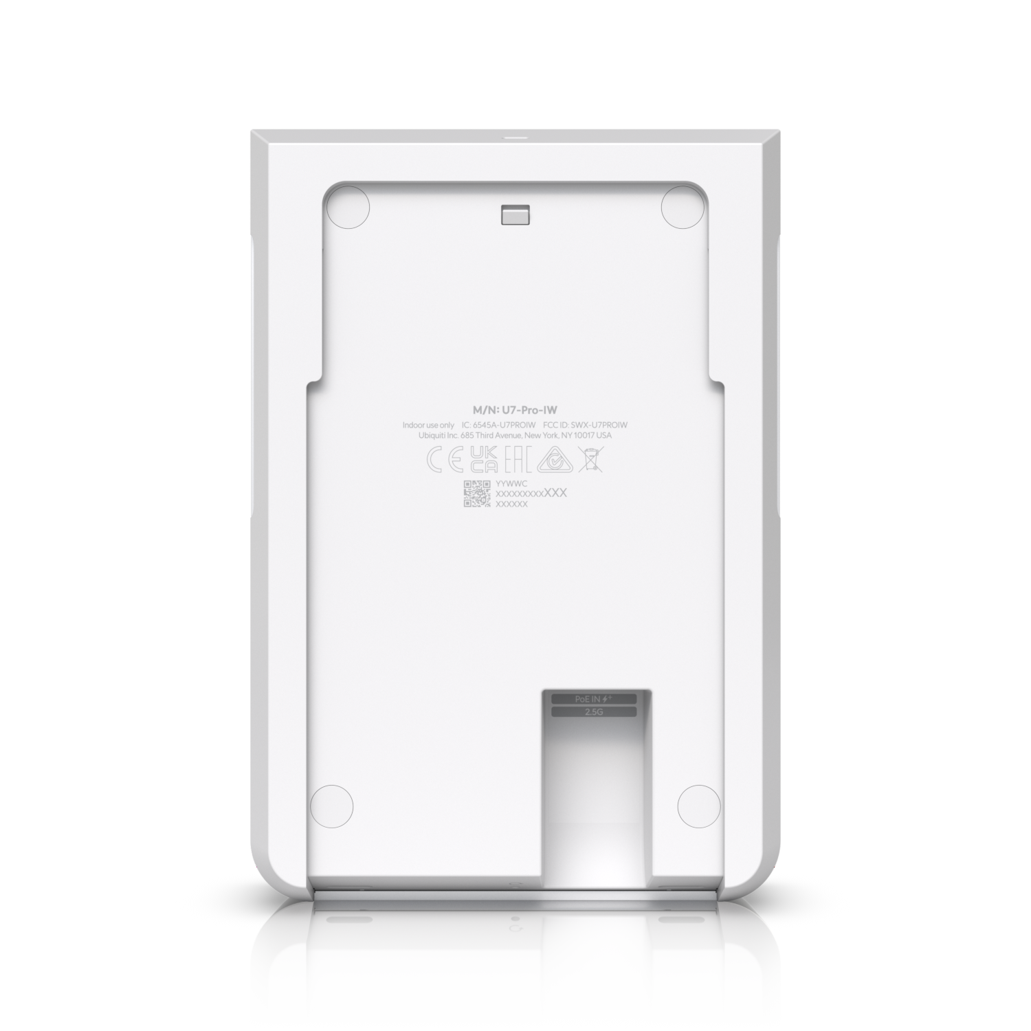 Ubiquiti U7-PRO-WALL | UniFi U7 Pro Wall | WiFi 7 | 2.5 GbE | PoE+ – Default Title
