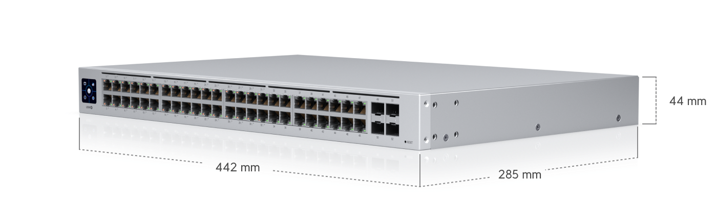 Ubiquiti USW-48-POE | UniFi Switch 48 PoE | 52 Gbps Switch – Default Title