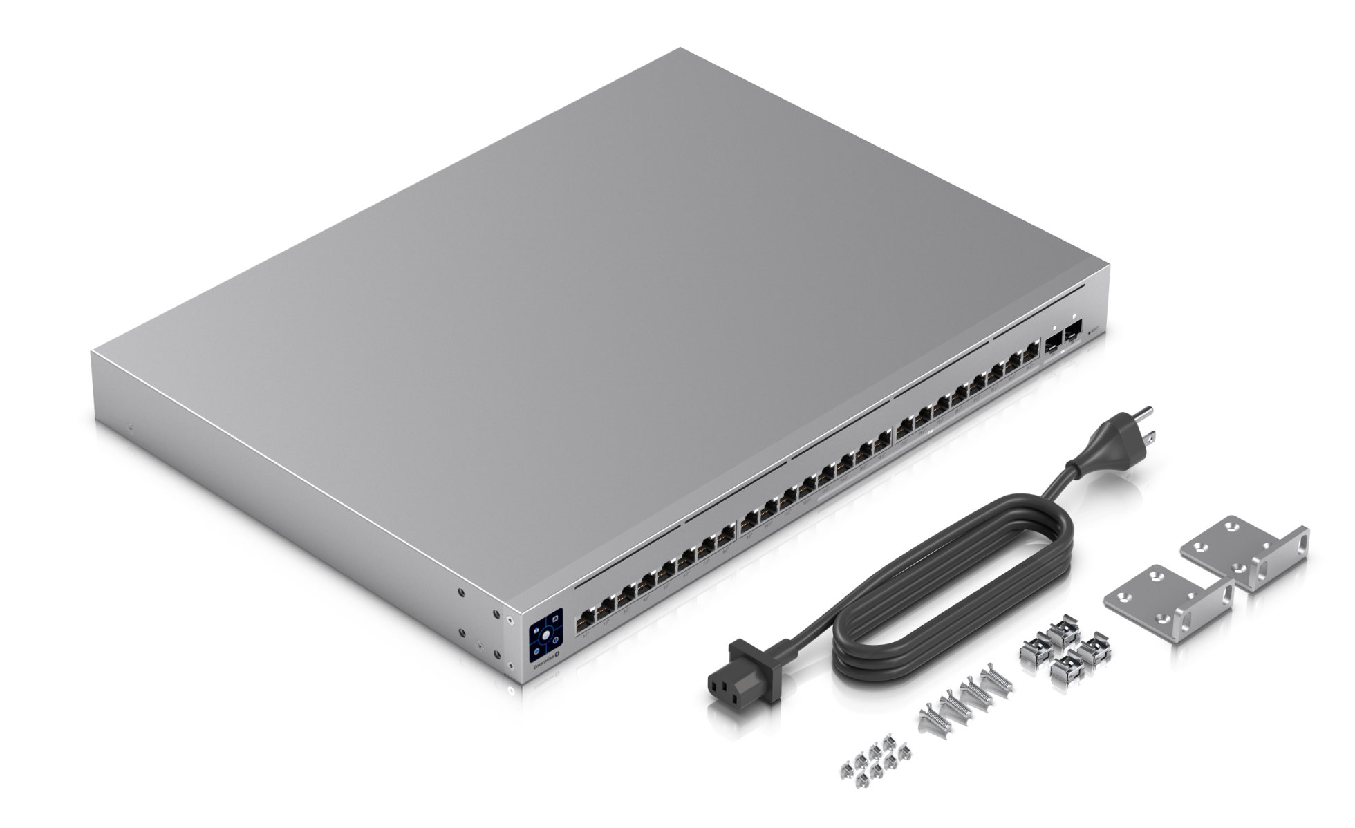Ubiquiti USW-ENT-24-POE | UniFi Enterprise 24 PoE | 62 Gbps Switch – Default Title