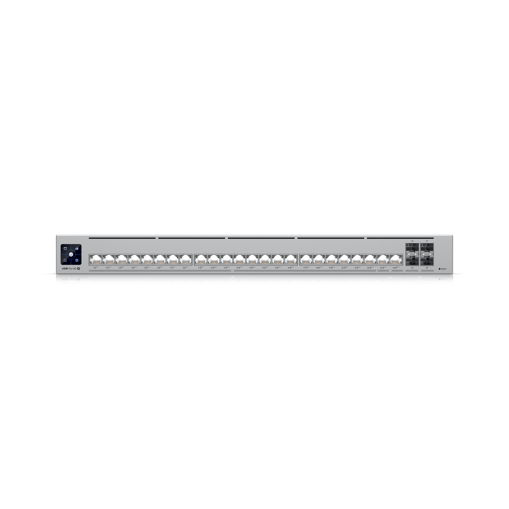 Ubiquiti USW-PRO-HD-24-POE | UniFi Pro HD 24 PoE Switch | 115 Gbps… – Default Title