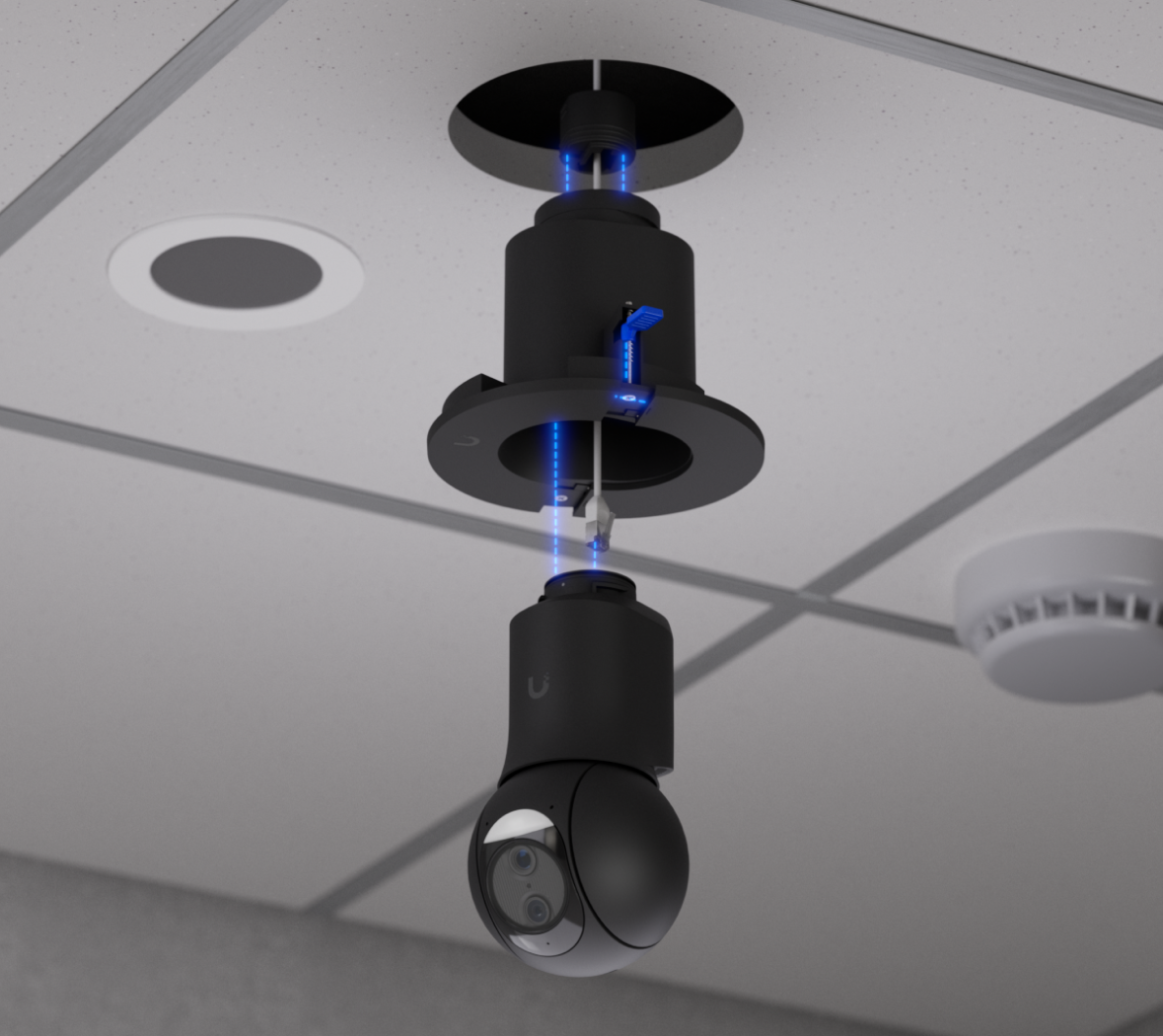 Ubiquiti UACC-G6-PTZ-ICM | G6 PTZ In‑Ceiling Mount – White