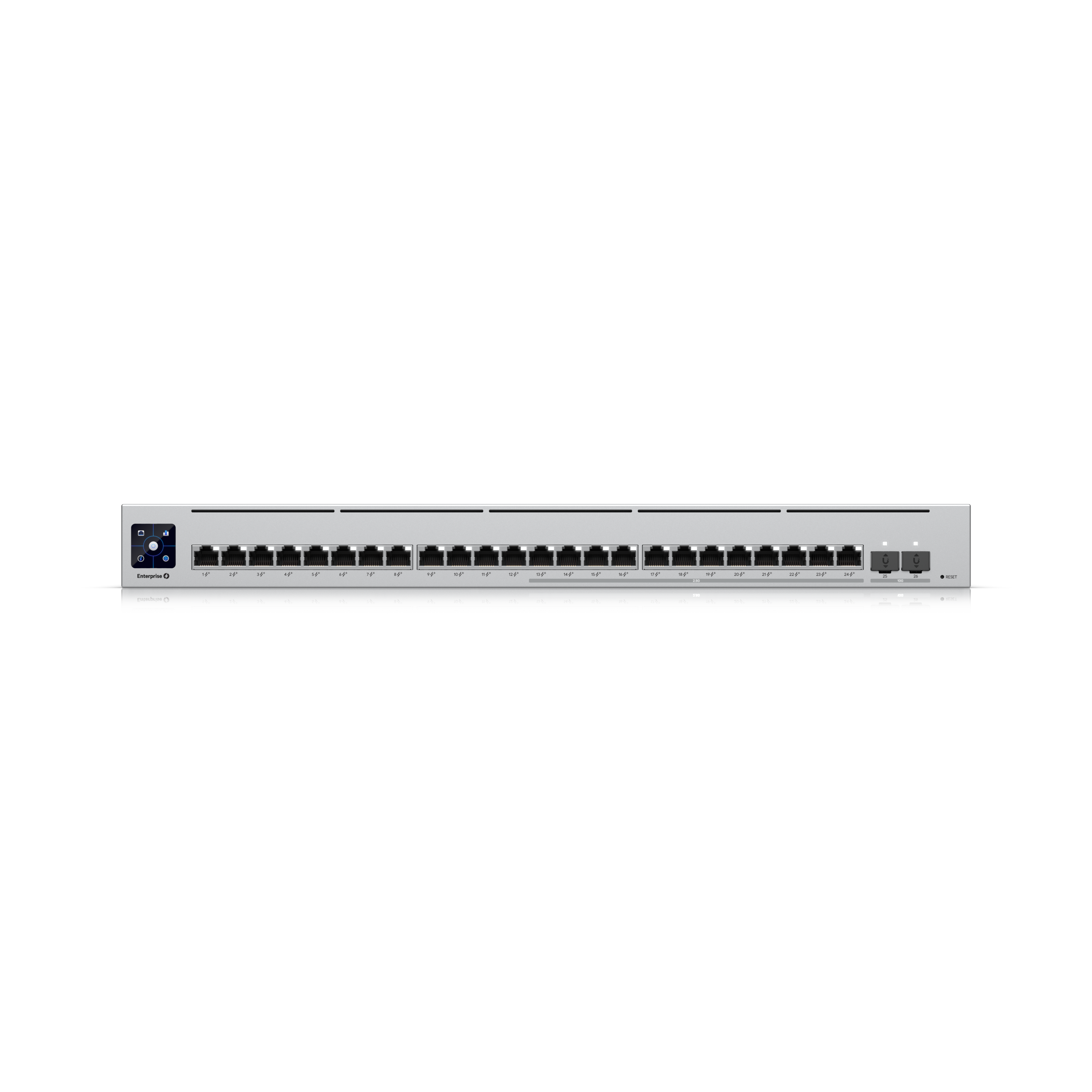 Ubiquiti USW-ENT-24-POE | UniFi Enterprise 24 PoE | 62 Gbps Switch – Default Title