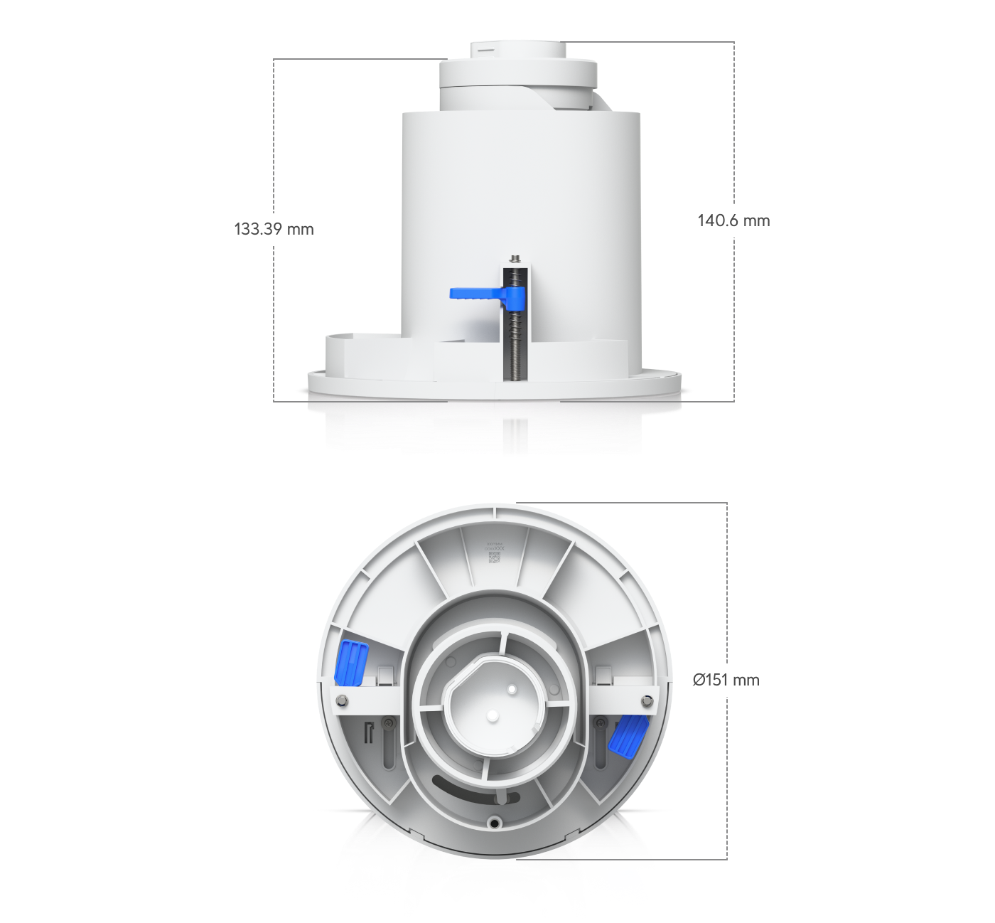 Ubiquiti UACC-G6-PTZ-ICM | G6 PTZ In‑Ceiling Mount – White