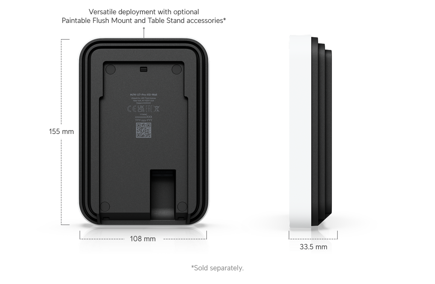 Ubiquiti U7-PRO-XG-WALL | UniFi U7 Pro XG Wall | WiFi 7 | 10 GbE… – Default Title