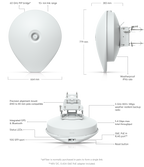 Ubiquiti AF60-XR | airFiber 60 Xtreme‑Range – Default Title