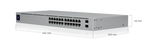 Ubiquiti USW-24-POE | UniFi Switch 24 PoE | 26 Gbps Switch – Default Title