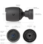 Ubiquiti UVC-G6-BULLET | G6 Bullet Camera | 4K | IP66 | PoE – White