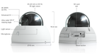 Ubiquiti UVC-AI-DOME | AI Dome Camera | 4K | IP66 | PoE – White