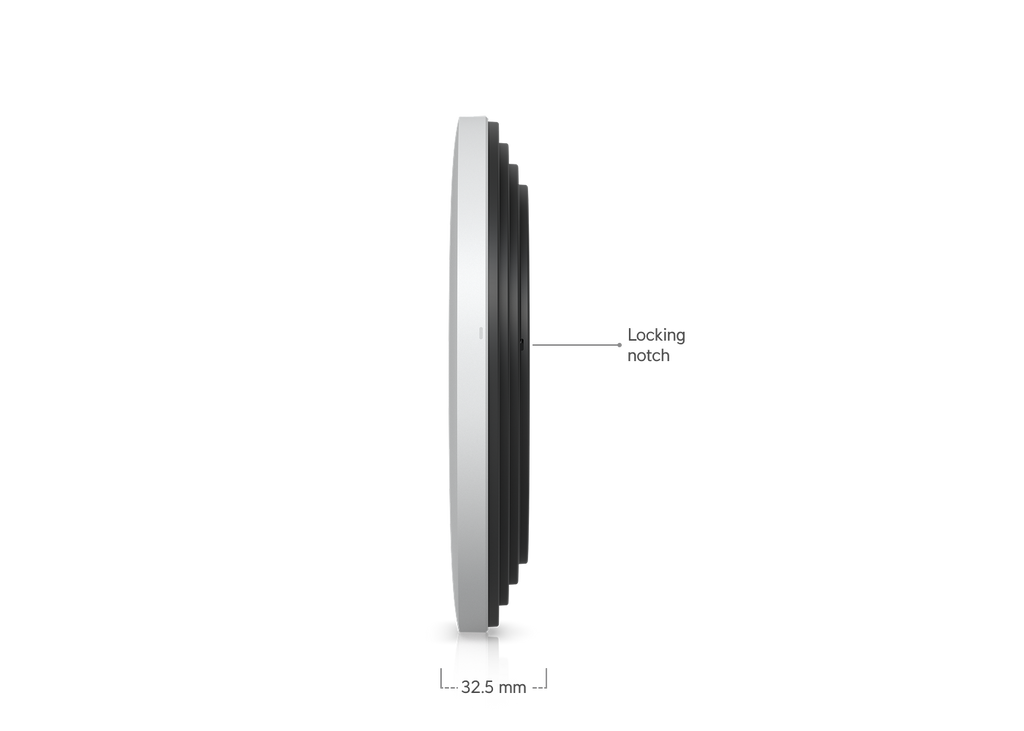 Ubiquiti U7-PRO-XGS | UniFi U7 Pro XGS | WiFi 7 | 10 GbE | PoE++ – Black