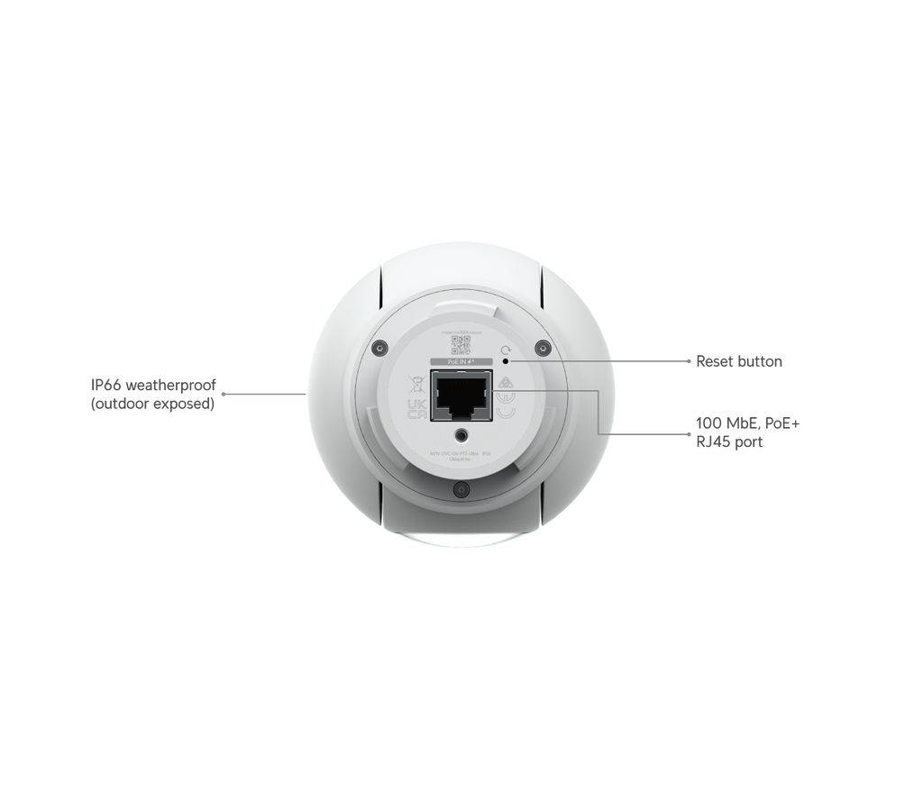 Ubiquiti UVC-G5-PTZ | G5 PTZ Camera | 2K | IP66 | 2x Optical – Black